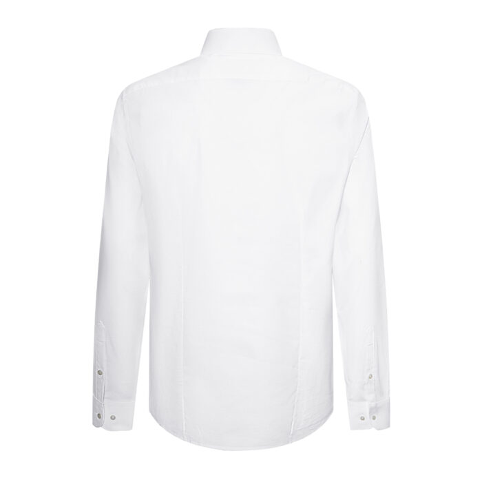 Stretch Dotted Long Sleeve Shirts - Image 2