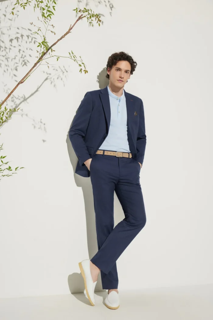 Multi-Way Stretch Smart Fit Texture Suit - Image 2
