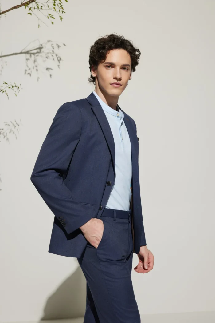 Multi-Way Stretch Smart Fit Texture Suit - Image 3