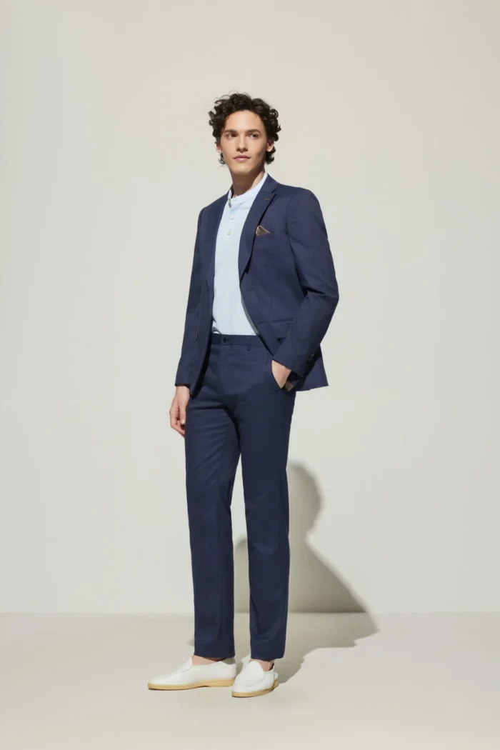 Multi-Way Stretch Smart Fit Texture Suit - Image 10