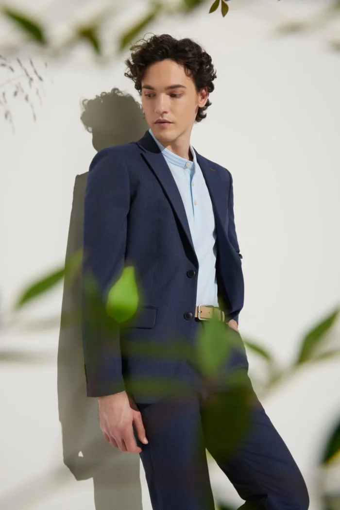 Multi-Way Stretch Smart Fit Texture Suit - Image 13