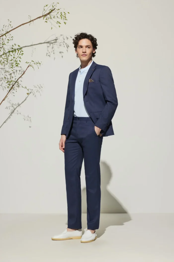 Multi-Way Stretch Smart Fit Texture Suit - Image 14