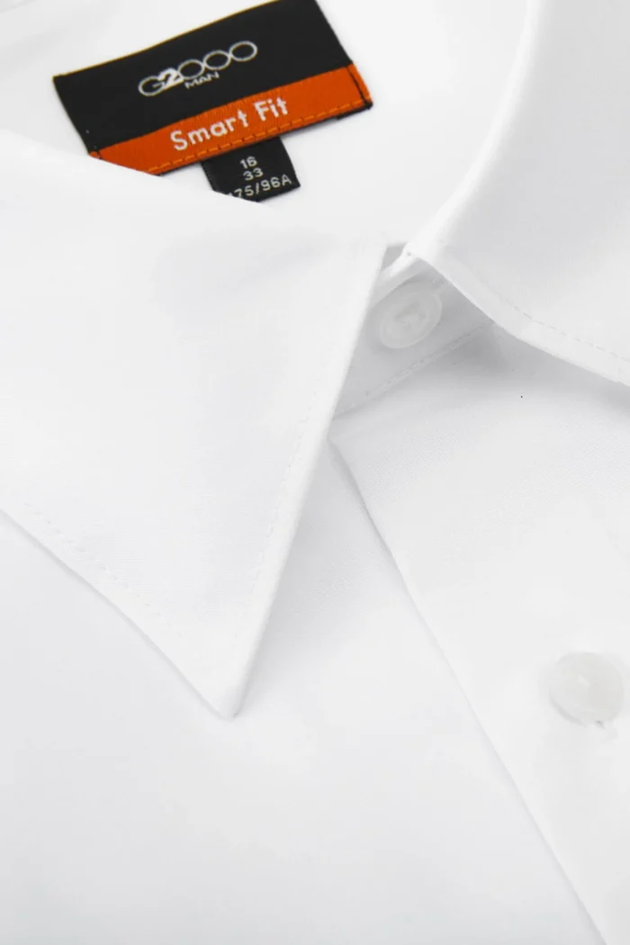 Easy Care Cotton Blend Poplin Shirt - Image 9