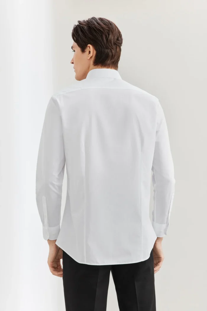 Easy Care Cotton Blend Poplin Shirt - Image 5