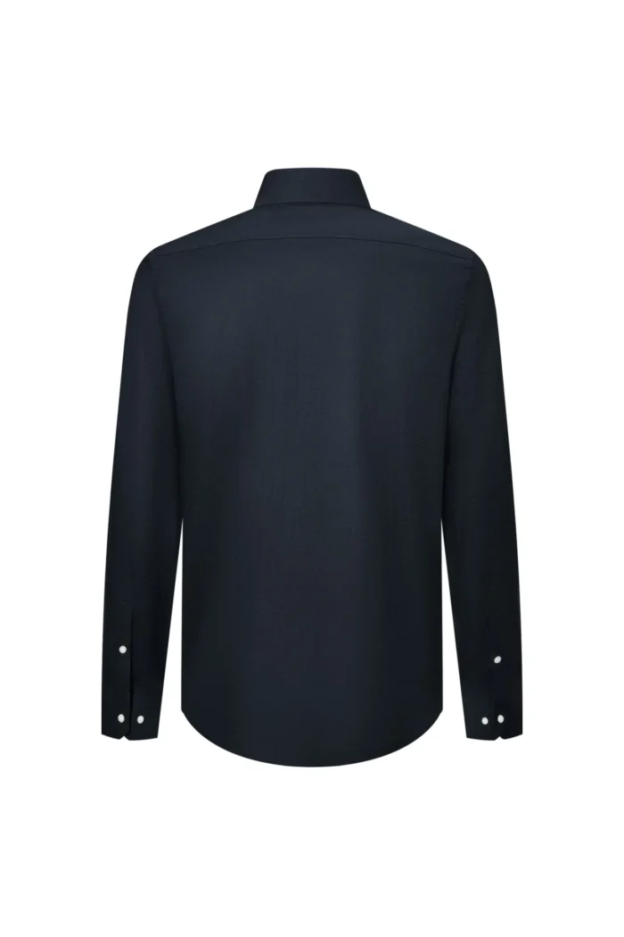 Easy care Cotton Blend Wide Twill Shirt - Image 12