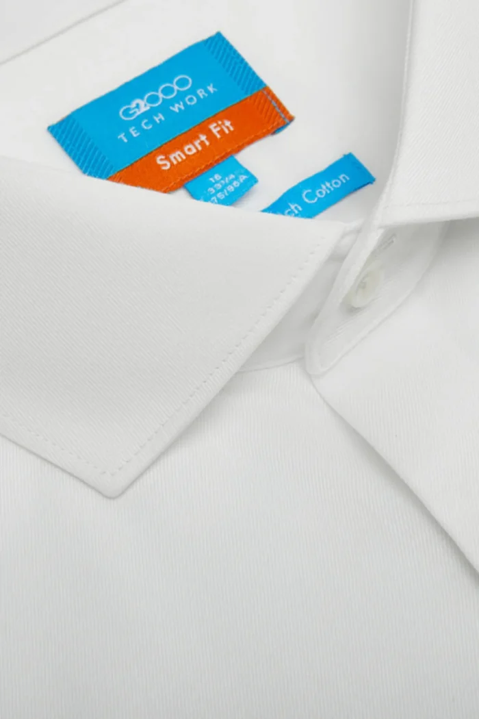 Non-Iron Cotton Stretch Smart Fit Twill Shirt - Image 3