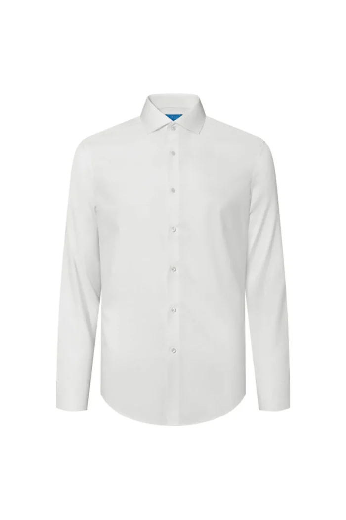 Non-Iron Cotton Stretch Smart Fit Twill Shirt - Image 1