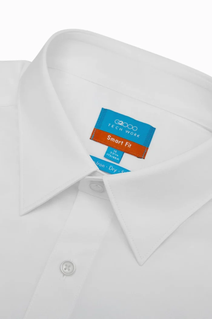 Non-Iron Dry Stretch Smart Fit Poplin Shirt - Image 5