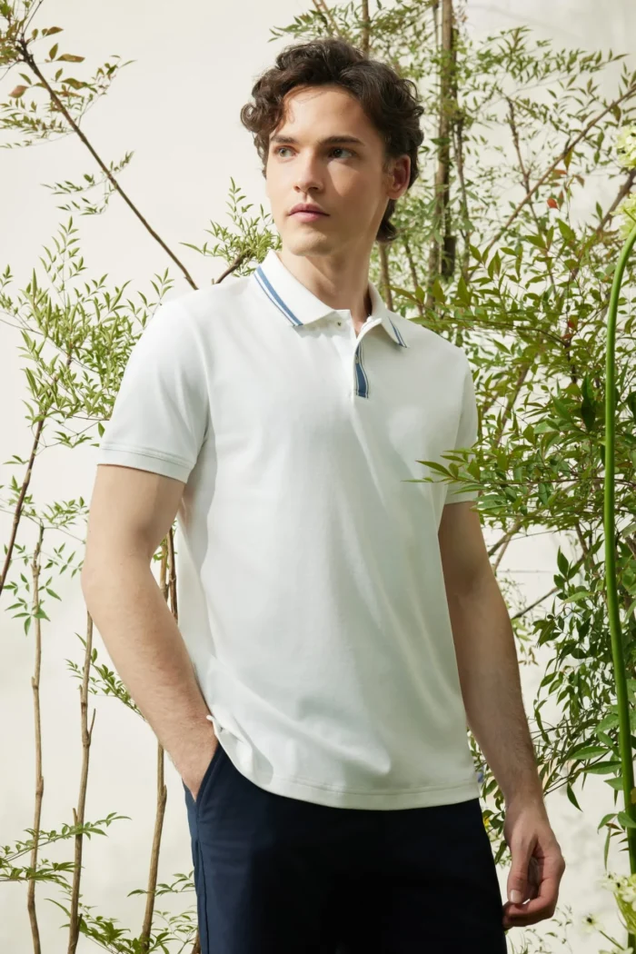 Cool Touch Soft Cotton Smart Fit Short Sleeve Polo Tee - Image 3