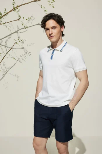 Cool Touch Soft Cotton Smart Fit Short Sleeve Polo Tee