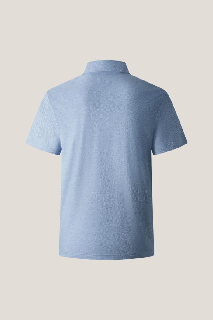 Easy Care Cool Touch Jacquard Texture Smart Fit Short Sleeve Polo Tee - Image 8