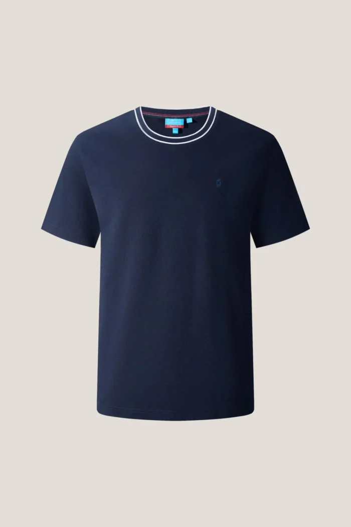 Cool Touch Cotton Pique Relax Fit Short Sleeve T-Shirt with Logo - Image 8