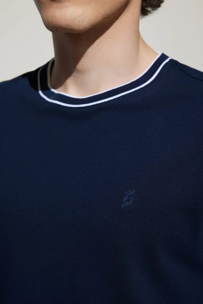 Cool Touch Cotton Pique Relax Fit Short Sleeve T-Shirt with Logo - Image 10